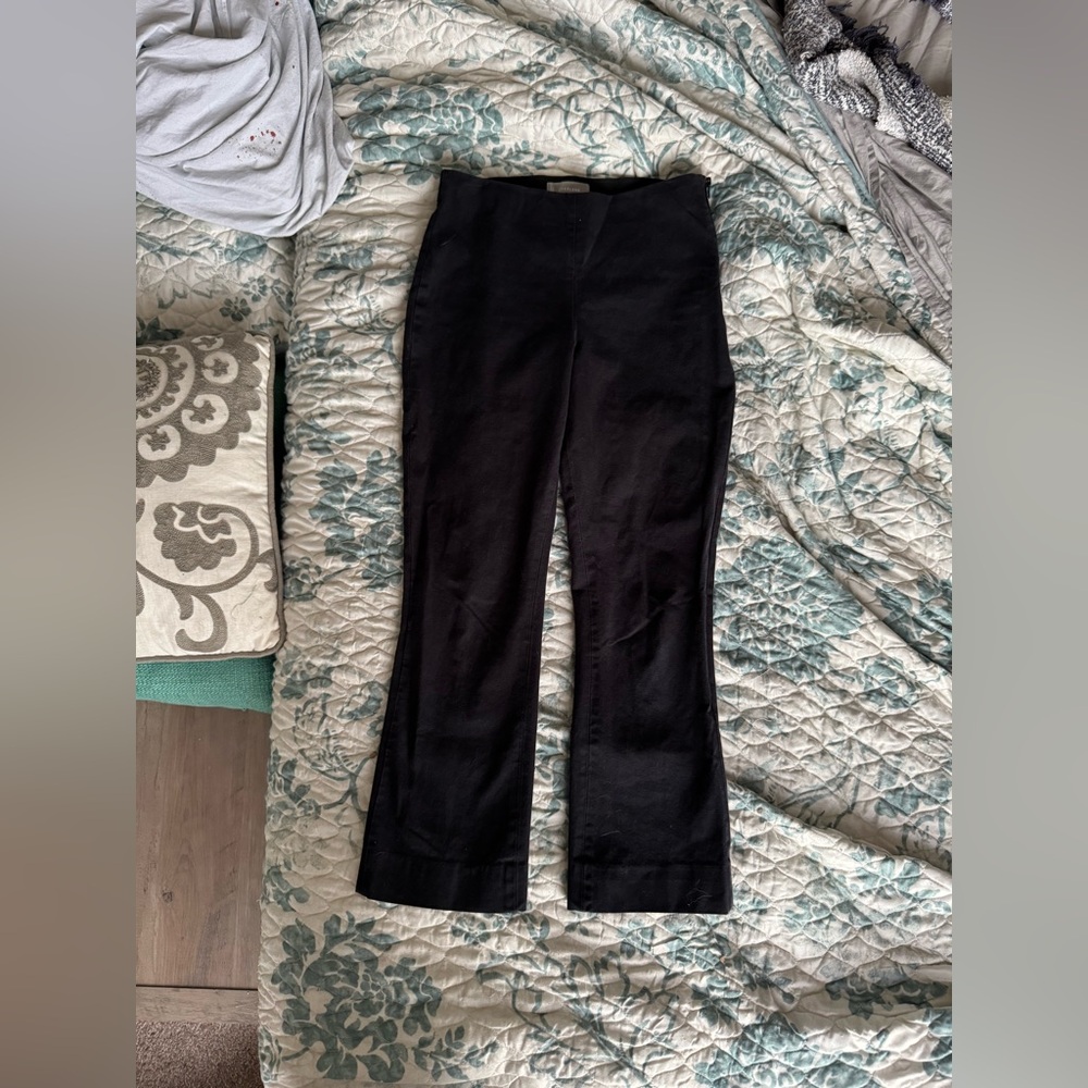 Everlane black kick cropped pant, size 2